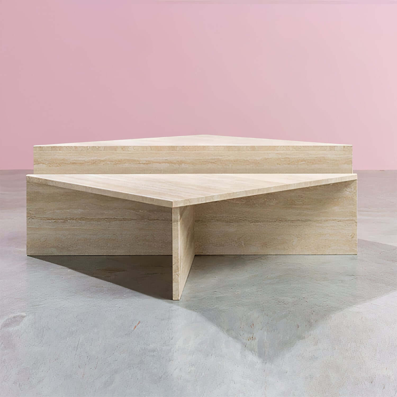 Scout marble coffee table