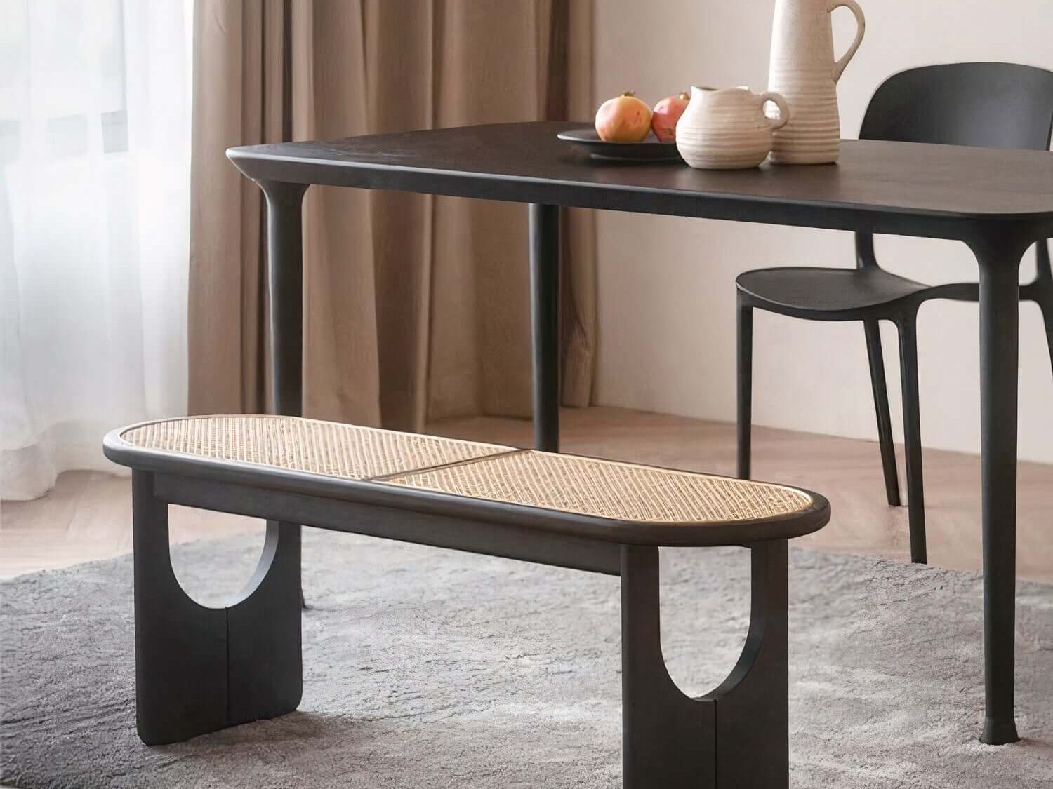 Zuri bench with a