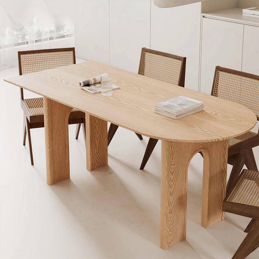 Melany minimalist ash wood
