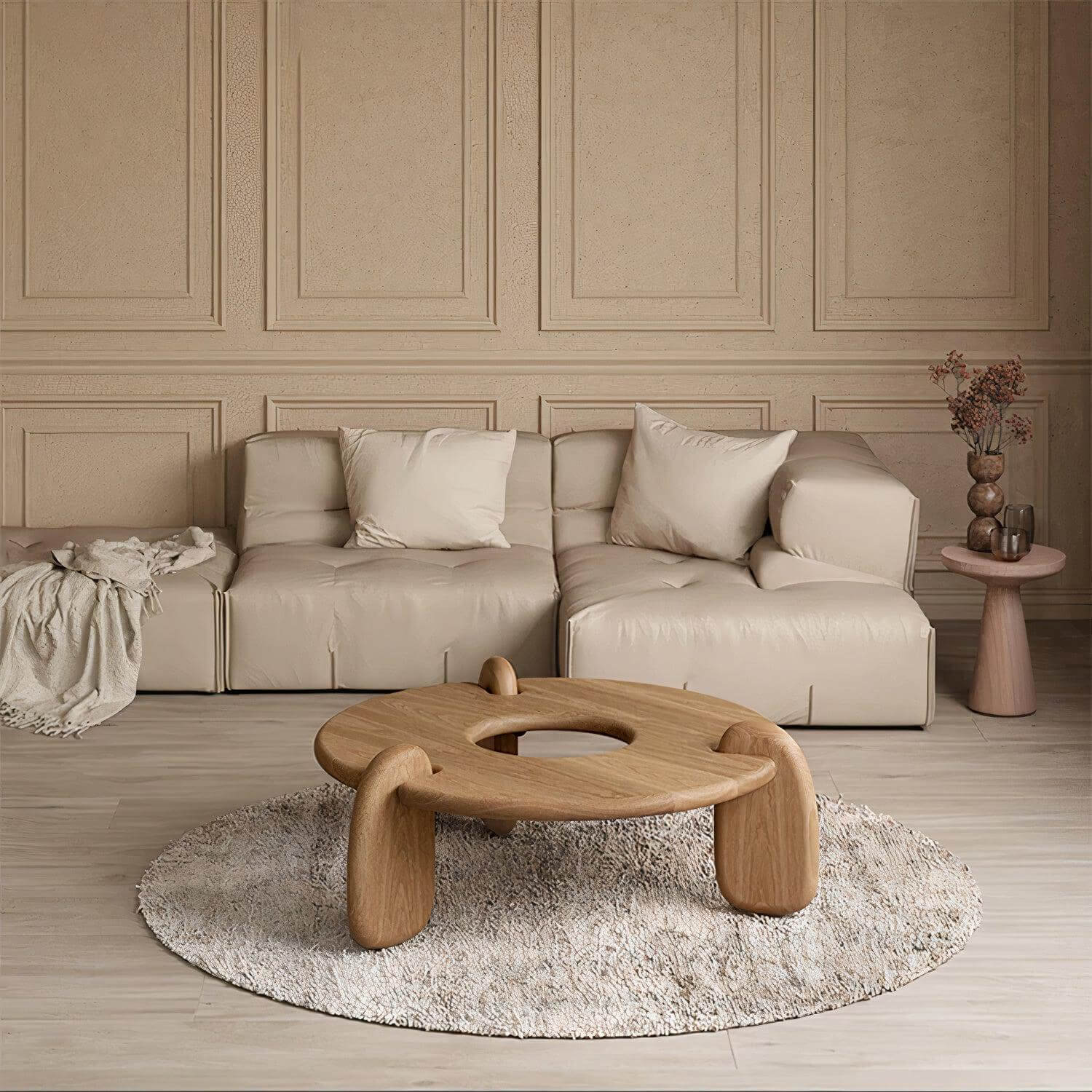 Sofia coffee table, handcrafted
