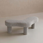 Curved boucle Dahl