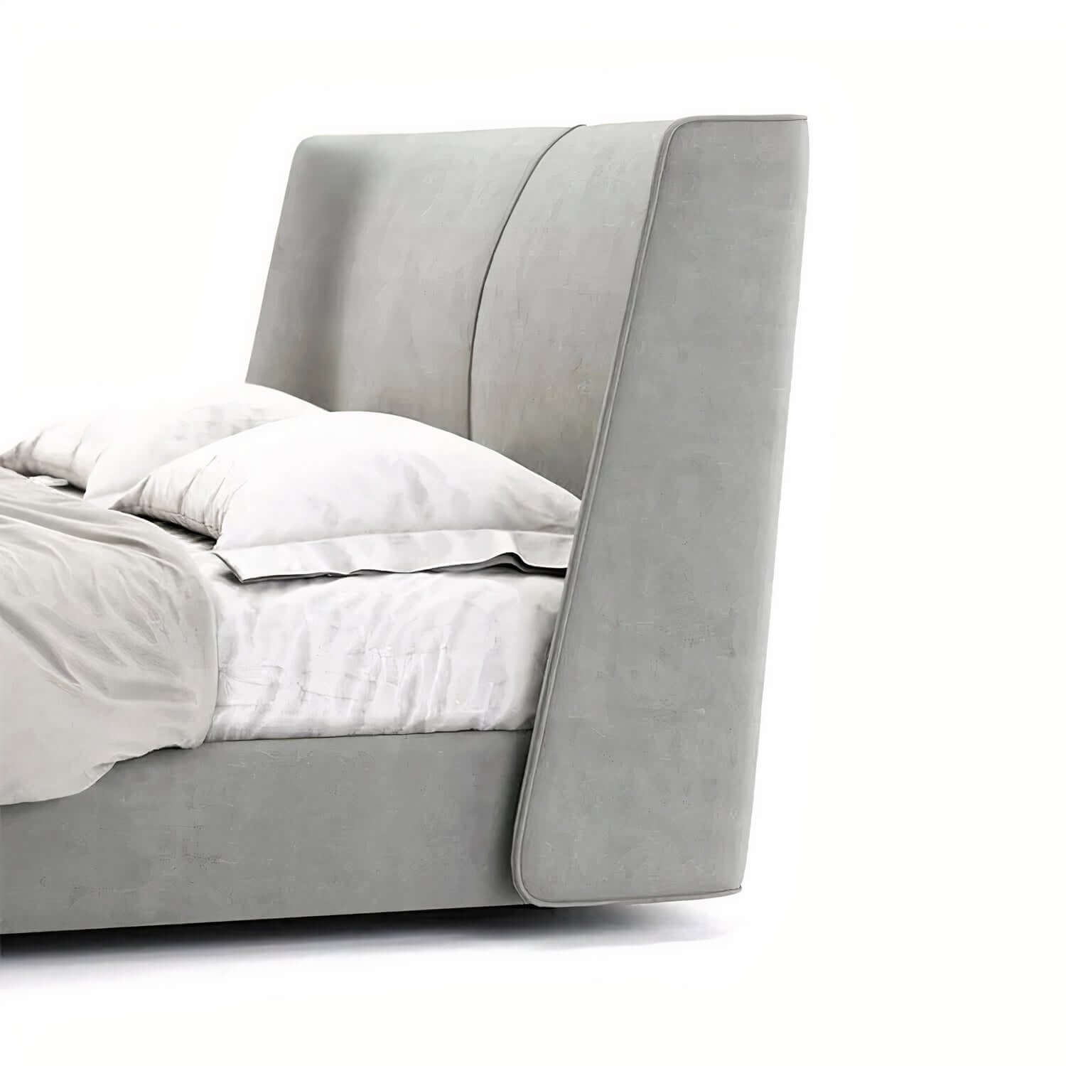 Hadlee velvet bed with