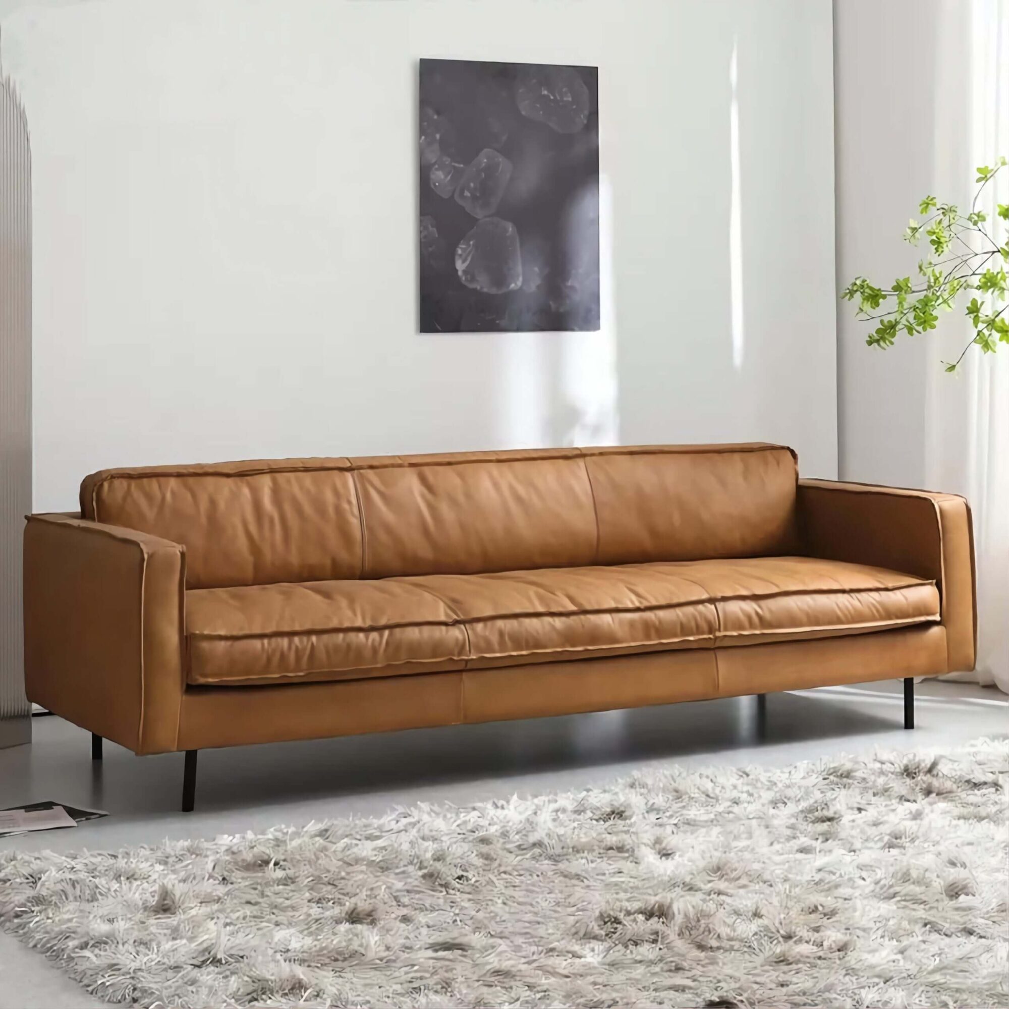 Coffee tone vegan leather ARI