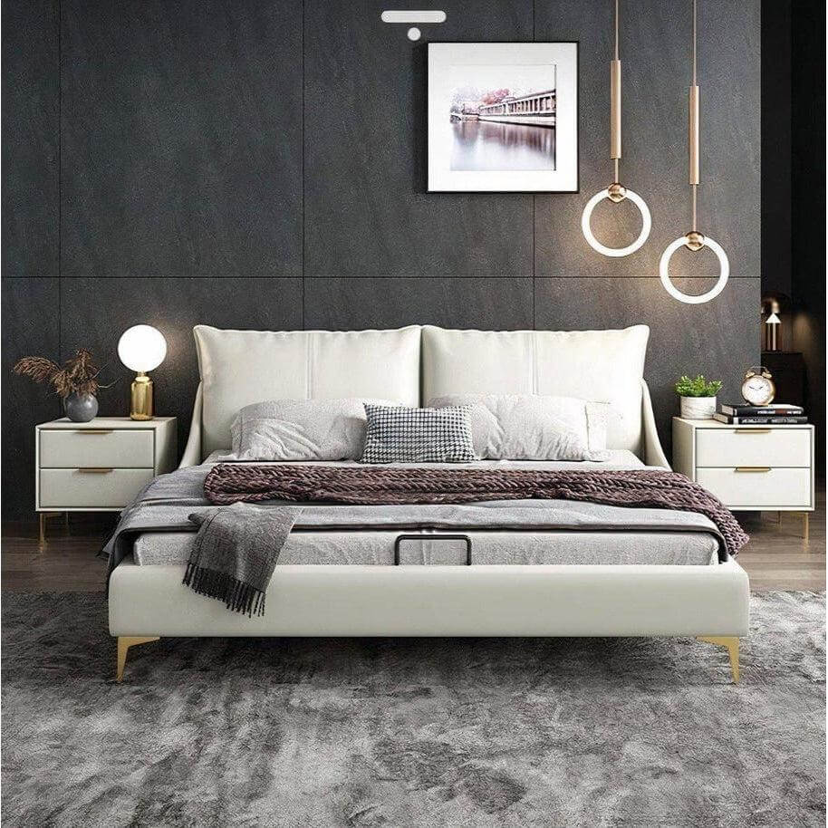 Bridget bed with curved