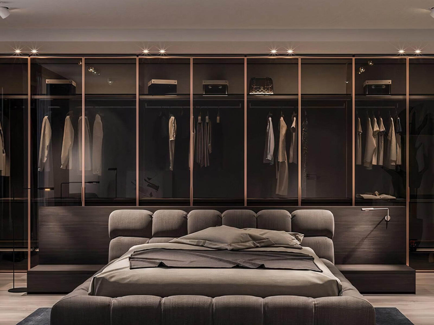 Modern gray tu