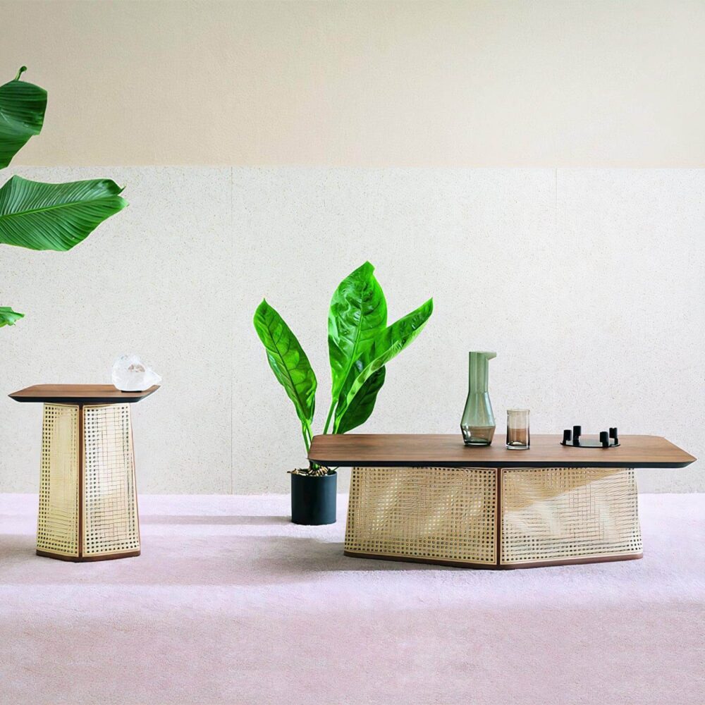 Sutton rattan table set