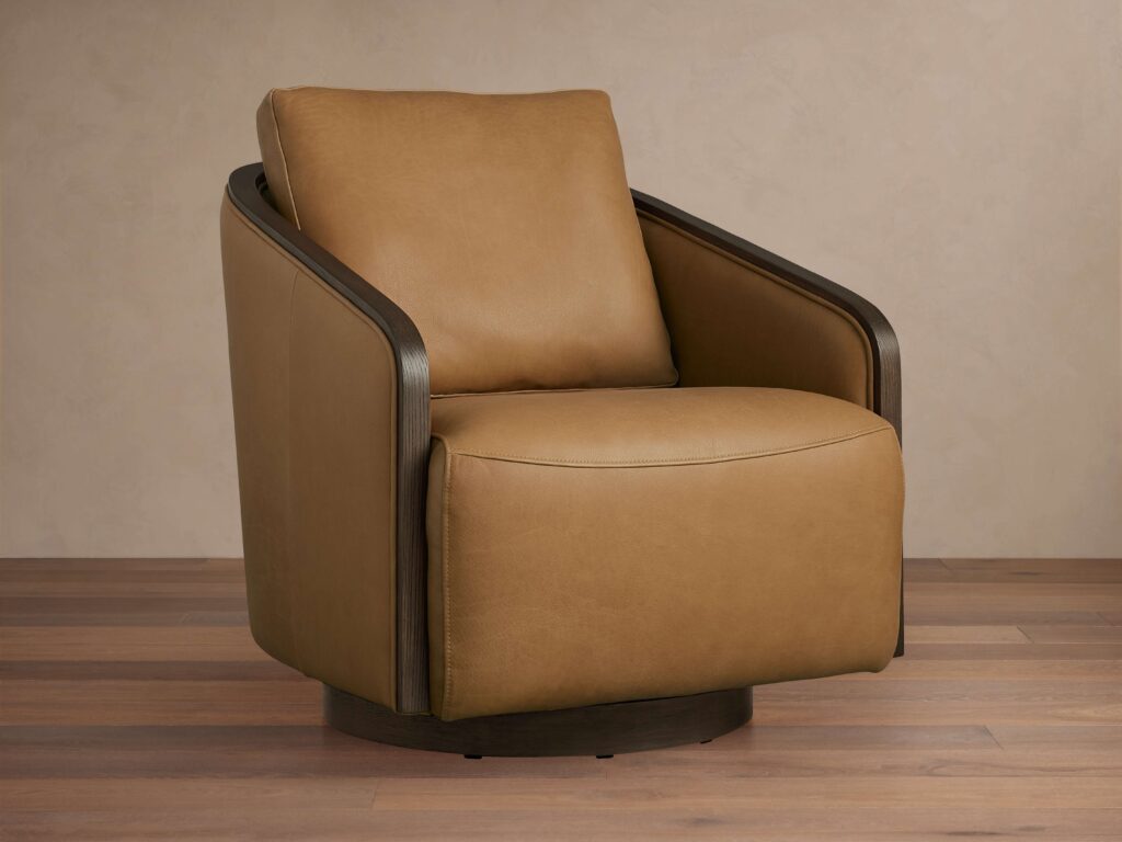 Ormau The Pomona Leather Swivel Chair Ormau The Pomona Leather Swivel Chair review - Expert Review Image