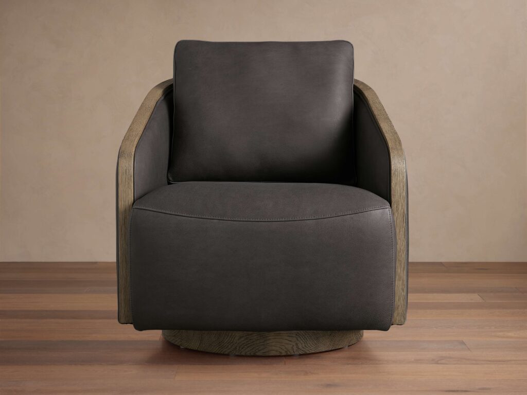 Ormau The Pomona Leather Swivel Chair review - Ormau The Pomona Leather Swivel Chair Detailed Product Image