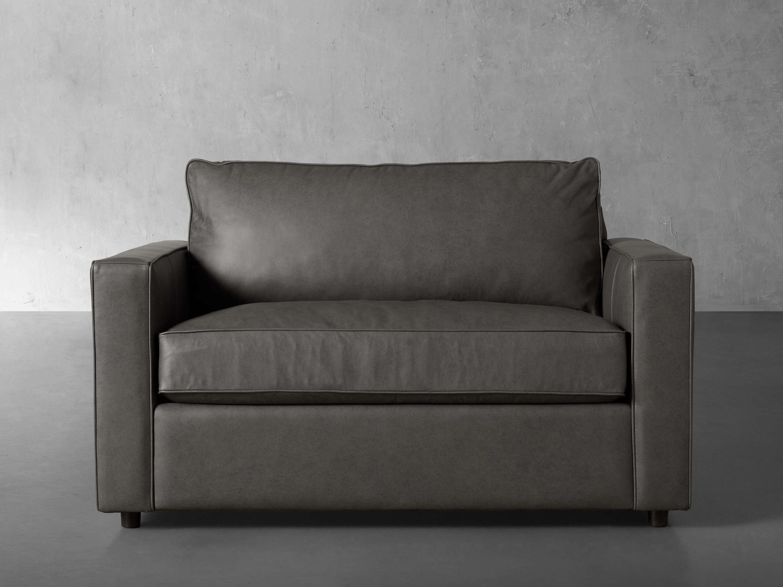 Ormau The Filmore Leather Sleeper Chair - Luxury Modern Furniture - Ormau Collection
