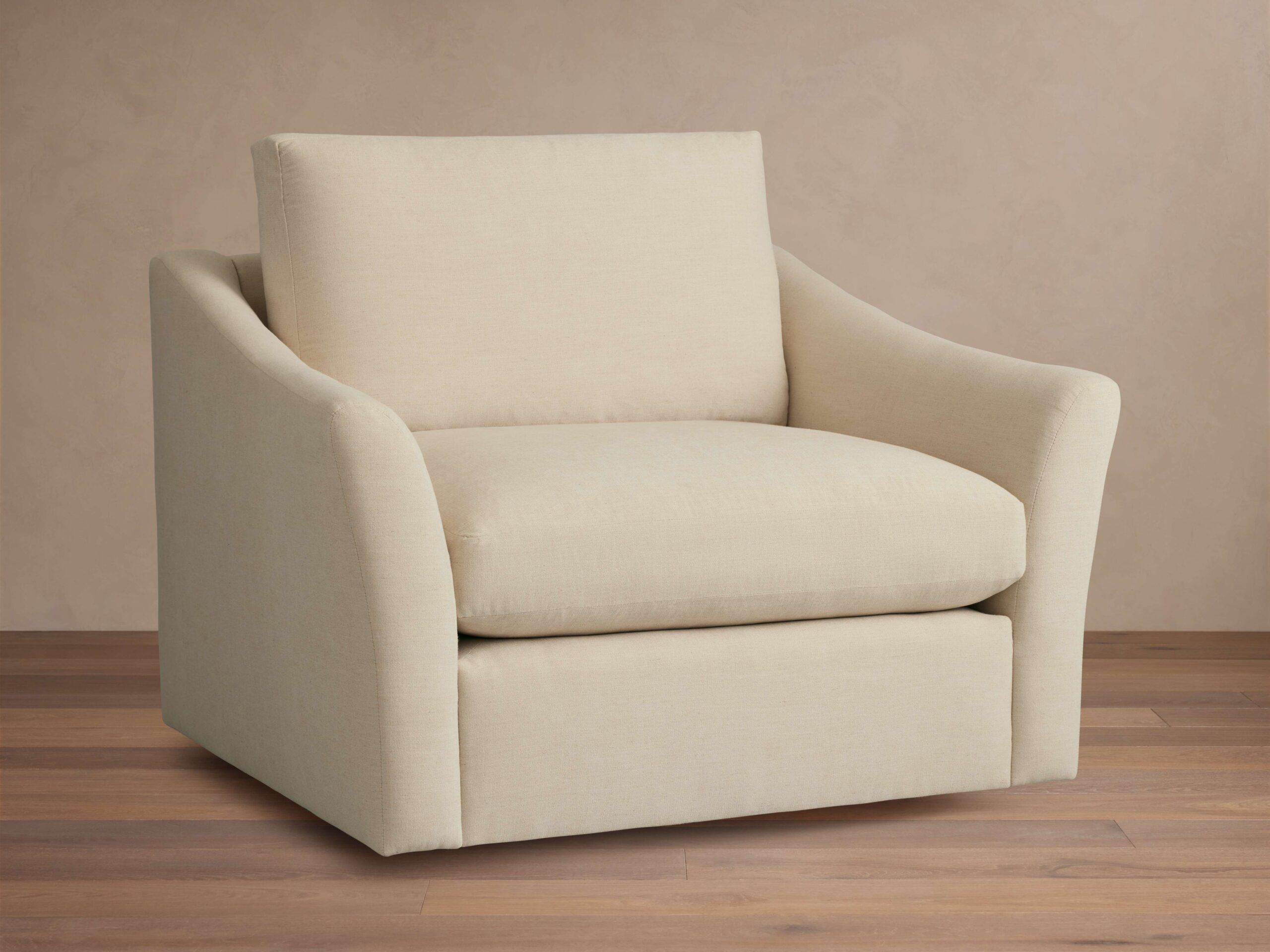 Ormau The Helena Upholstered Swivel Chair - Luxury Modern Furniture - Ormau Collection