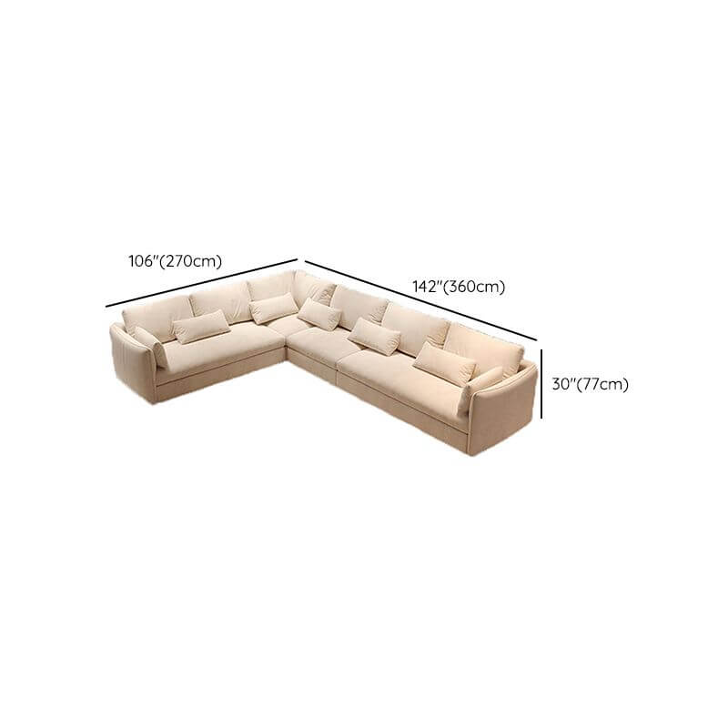 L-shape corner sectional