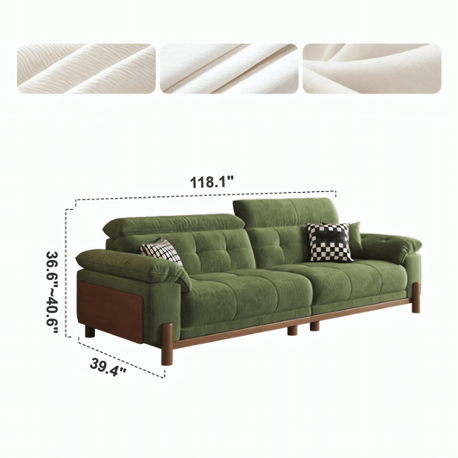Vintage green chen