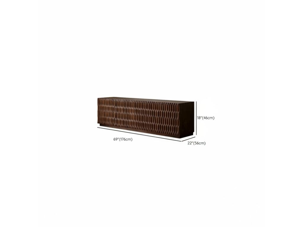 Mid Century Modern Brown Walnut Shelf Cabinet Tv Stand 12 3c5fee8d Fe70 44d3 9aaa 90d46da800a9