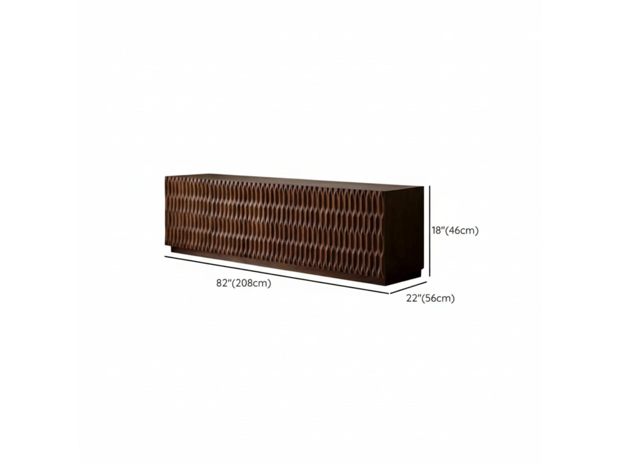 Mid Century Modern Brown Walnut Shelf Cabinet Tv Stand 13 3151a55b 0759 4bc8 8a70 F654b6e7137a