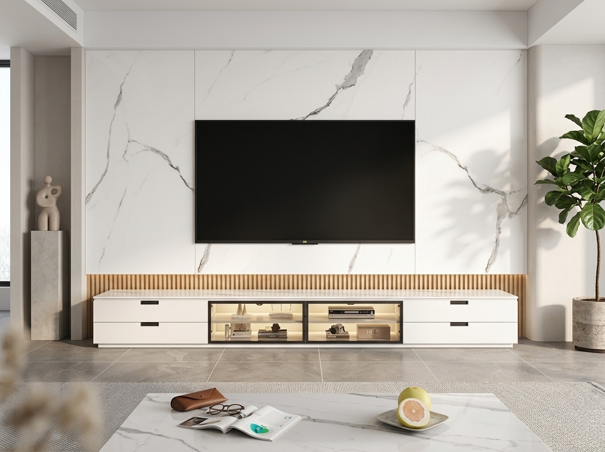 Modern Rectangular Stone Living Room White Led Tv Stand 5 Translated 20260331 093542