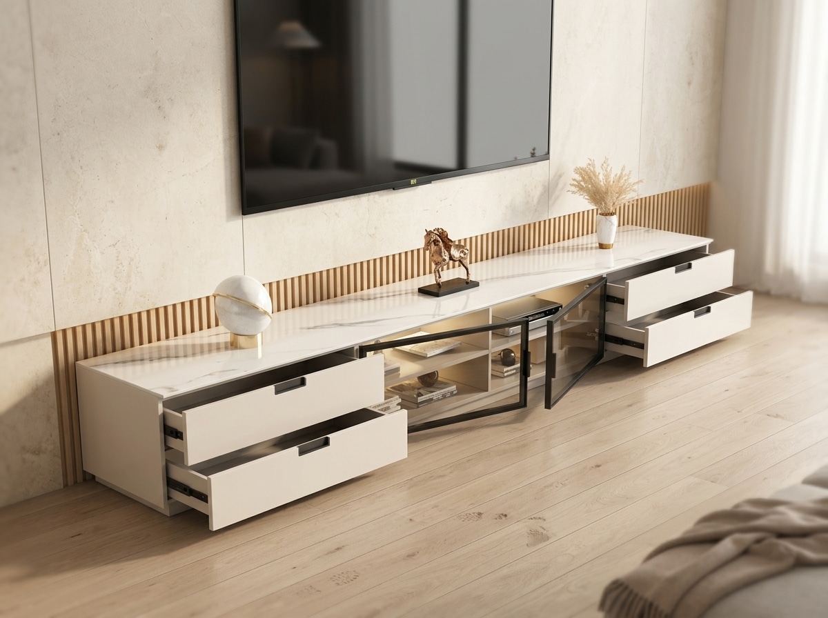 Modern Rectangular Stone Living Room White Led Tv Stand 6 Translated 20260331 093605