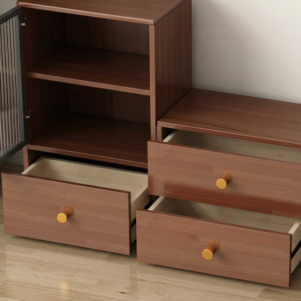 modern-walnut-wood-tv-stand-with-storage-cabinet-11 Modern Walnut Wood Tv Stand With Storage Cabinet 11