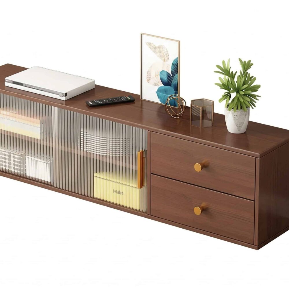modern-walnut-wood-tv-stand-with-storage-cabinet-7 Modern Walnut Wood Tv Stand With Storage Cabinet 7