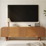 Rustic Brown Wooden Long Curved Tv Stand With Cabinet 3 1c70fbac 070c 4445 B220 98a9fdea9fe4 1