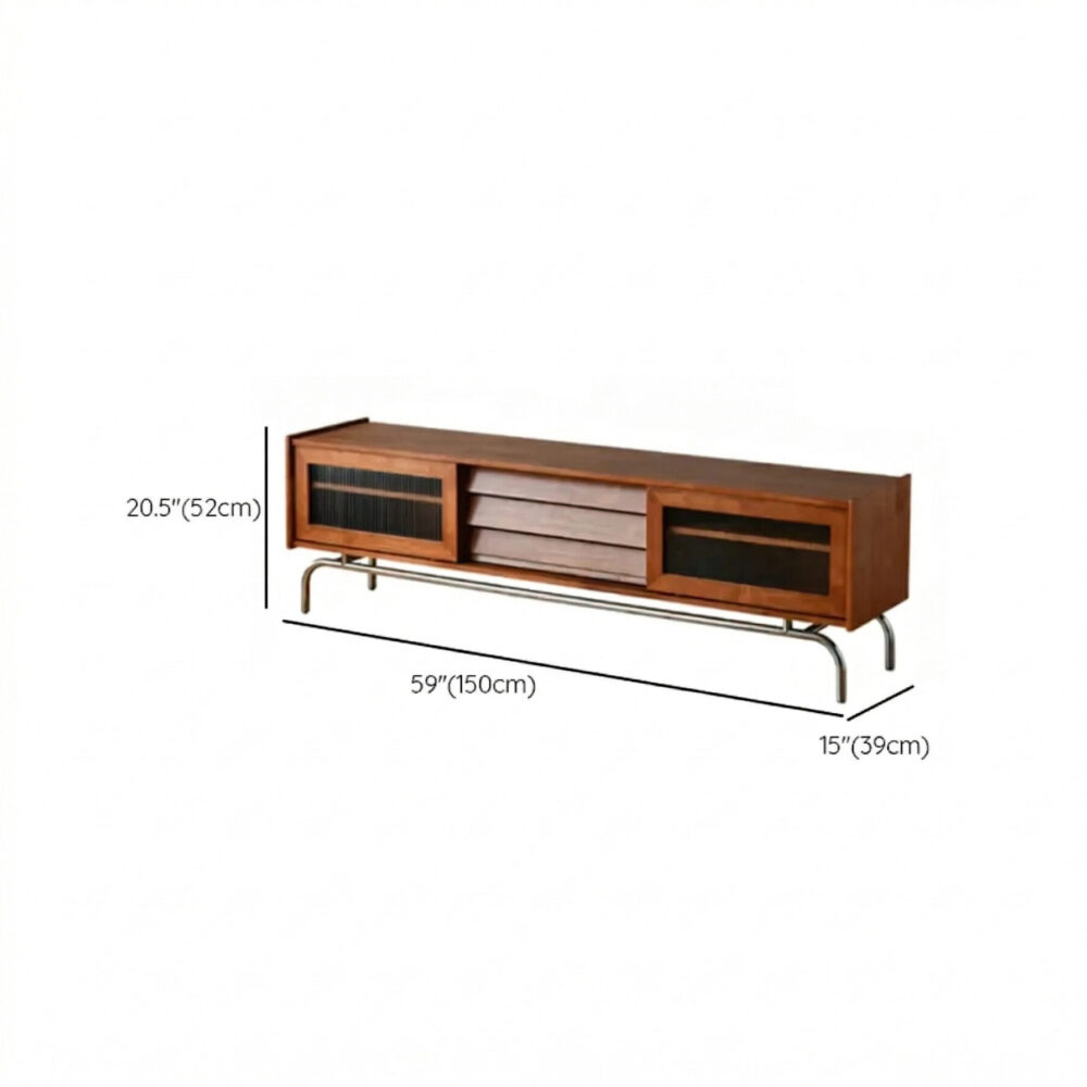 Scandinavian Brown Rubberwood Shelves Cabinet Tv Stand 12 0c113459 1b62 4c73 9c01 Ee6d73872ce8 2
