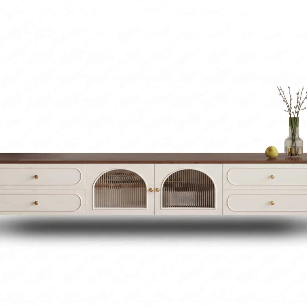 Scandinavian Wooden TV Stand with Cabinet Drawers - resized - 相册图 #4 Scandinavian Wooden TV Stand with Cabinet Drawers 相册图 #4 resized