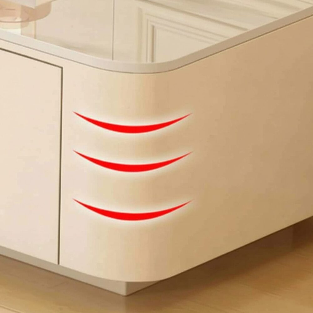 White Wood Drawers Tv Stand With Cable Management 14 C2640779 B1ee 4ae3 Aaf9 E27d6474f7c7