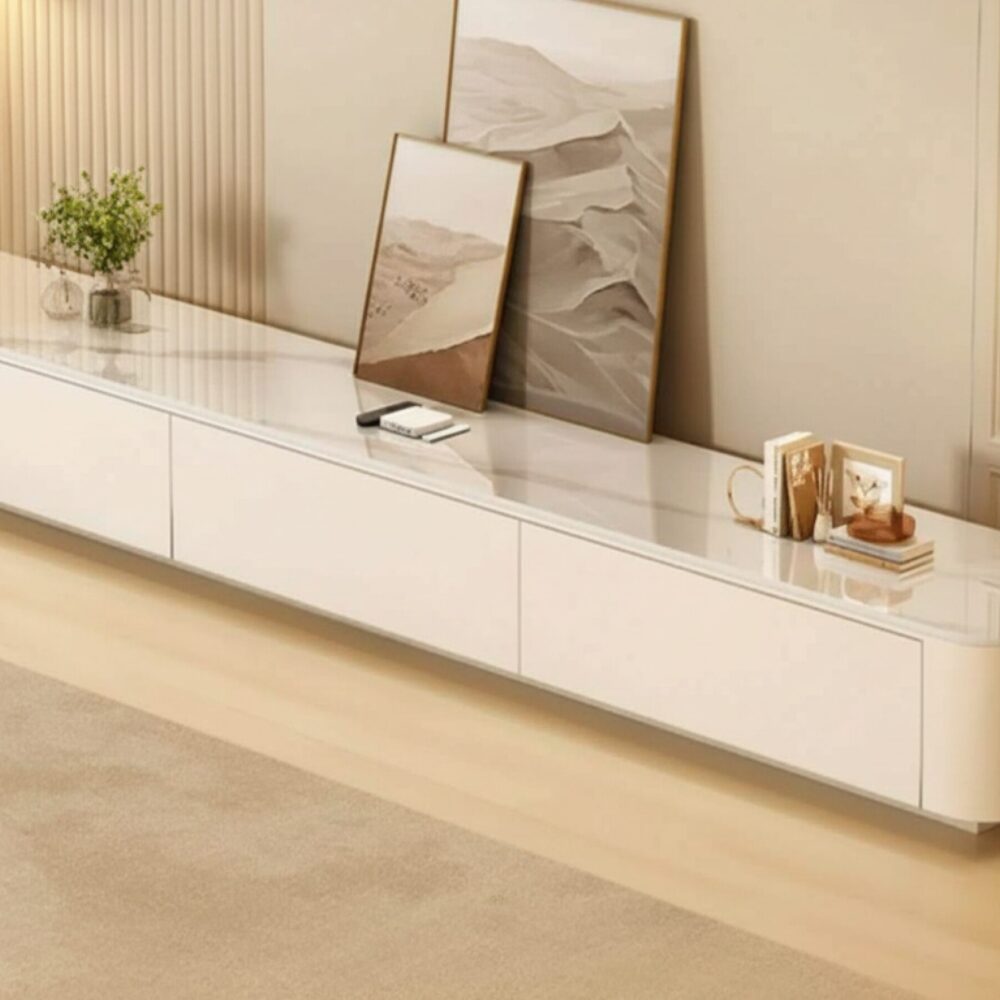 White Wood Drawers Tv Stand With Cable Management 17 B8911dcf 4284 437b 9b92 565b63815d49