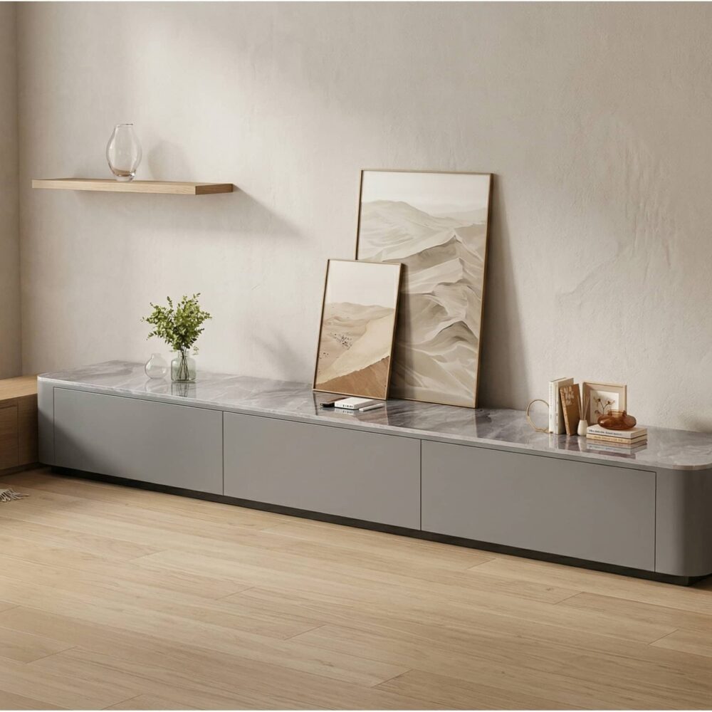 White Wood Drawers Tv Stand With Cable Management 19 E0be499e D760 41cd B1aa 43d08a1384ee