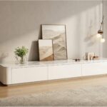 White Wood Drawers Tv Stand With Cable Management 22 0c7ab6f9 56c7 4d41 B9a8 Cf29296abdd2