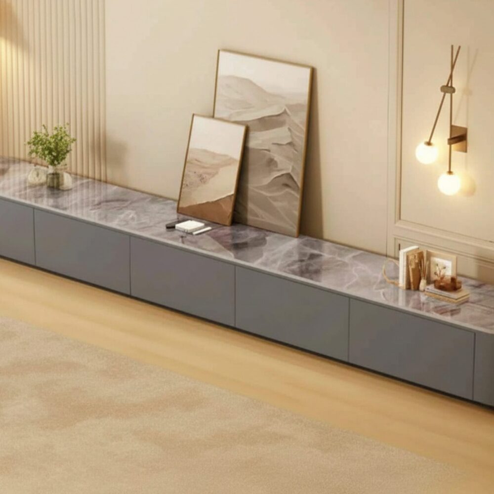 White Wood Drawers Tv Stand With Cable Management 2 1c517f4e Fd86 46ce B677 C421844969c4