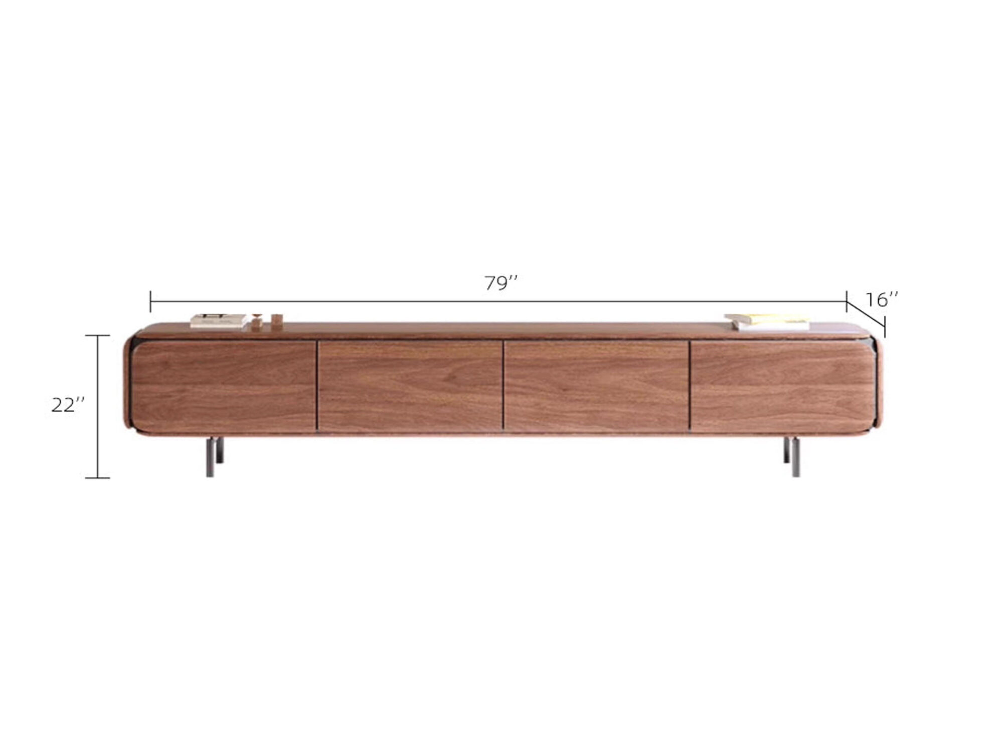 111 The Asher Veneer Media Console