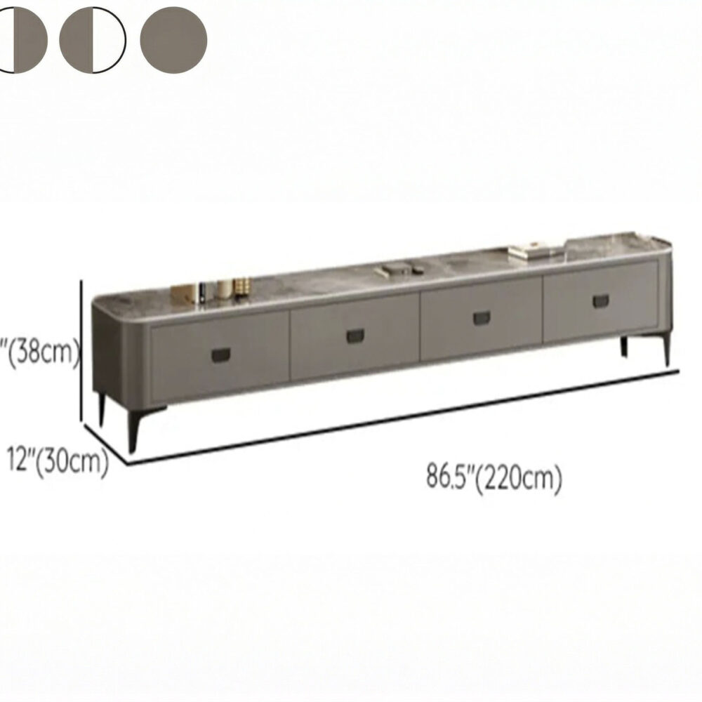 The Asher Marble Media Console