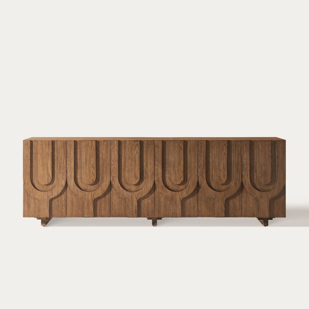 The Hvelfing Oak Media Console