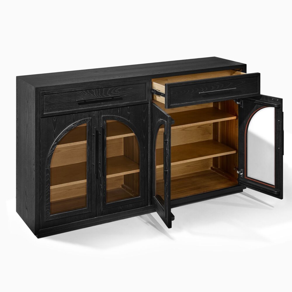 Valborg Elm Wood Sideboard