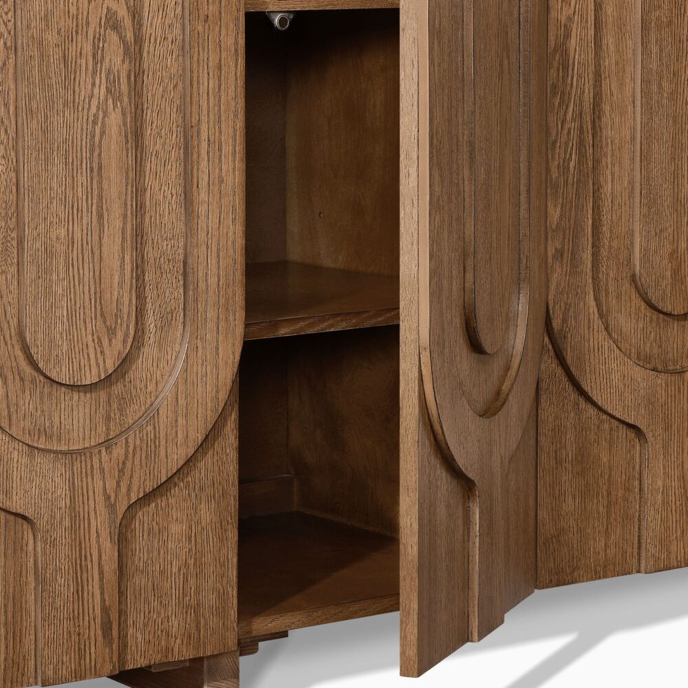 The Hvelfing Oak Media Console