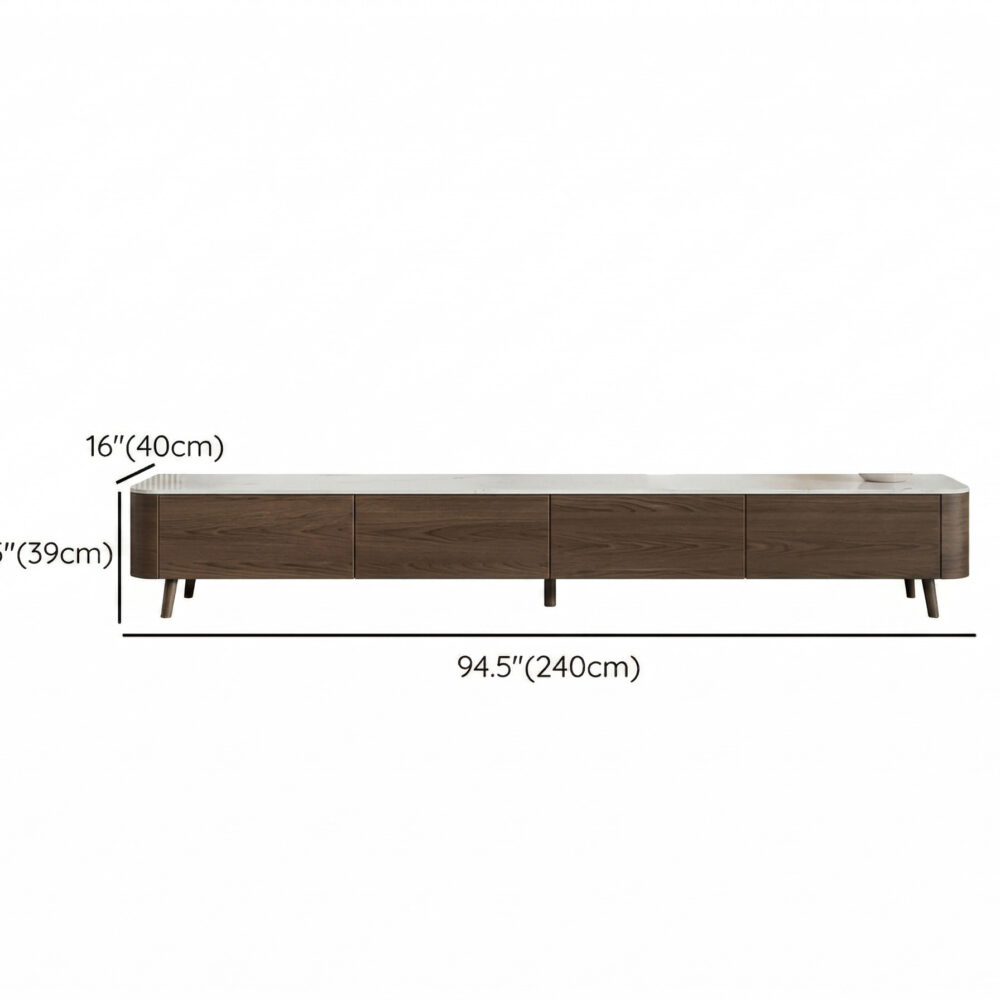 The Asher Stone Top TV Stand