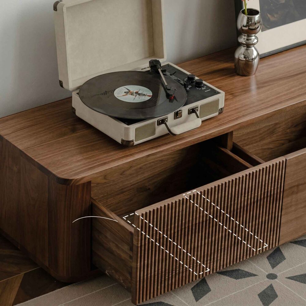 The Rove Wood TV Stand