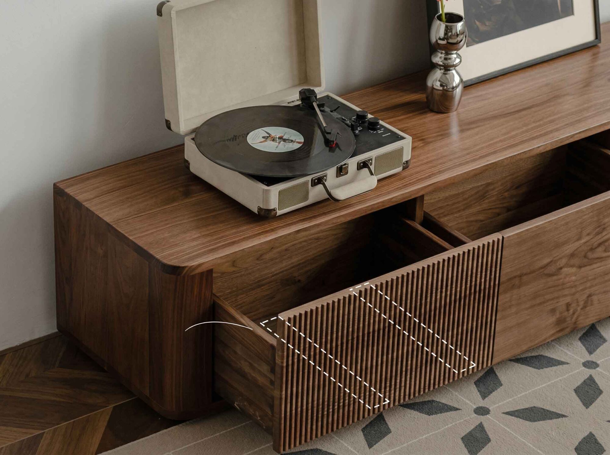 The Rove Wood TV Stand