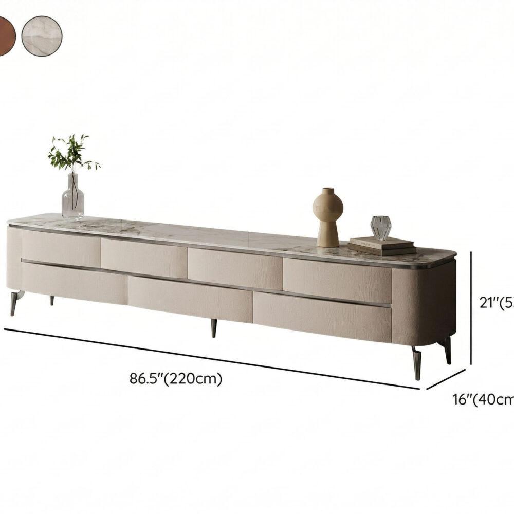 The Koda Solid Walnut Media Stand