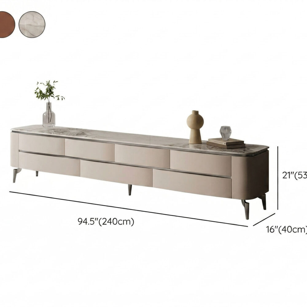 The Koda Solid Walnut Media Stand