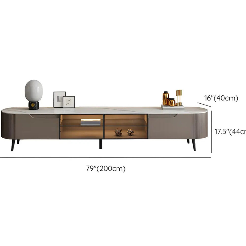 Modern Grey Stone Drawers Shelves Long Length Tv Stand 12 B828cb43 14fe 4642 B861 09ab4bcfcd15