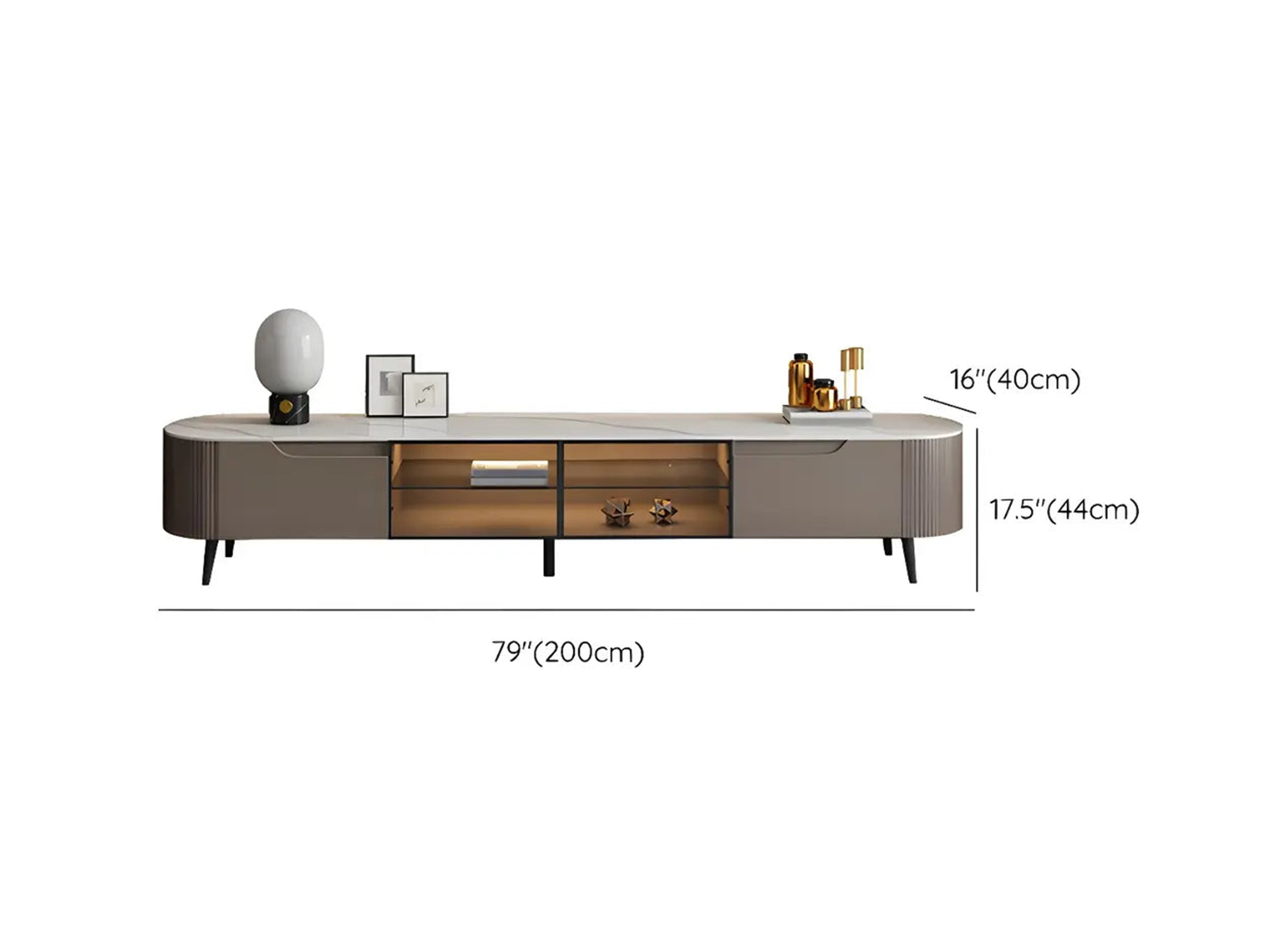 Modern Grey Stone Drawers Shelves Long Length Tv Stand 12 B828cb43 14fe 4642 B861 09ab4bcfcd15