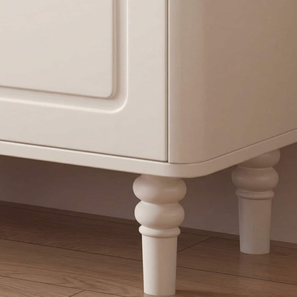 Modern Rectangle White TV Stand with Storage Drawers 相册图 #5 resized