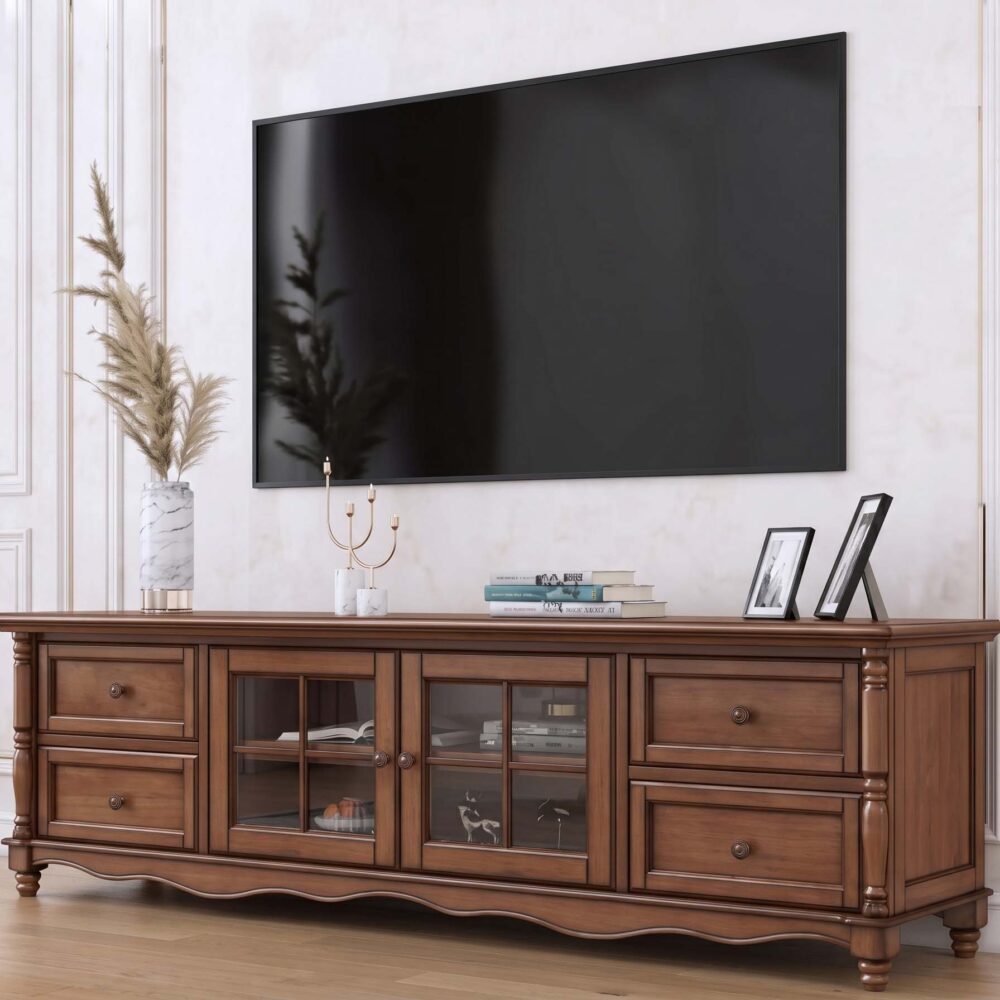 moybicmoybicmoyb The Asher Grooved Wood Stand