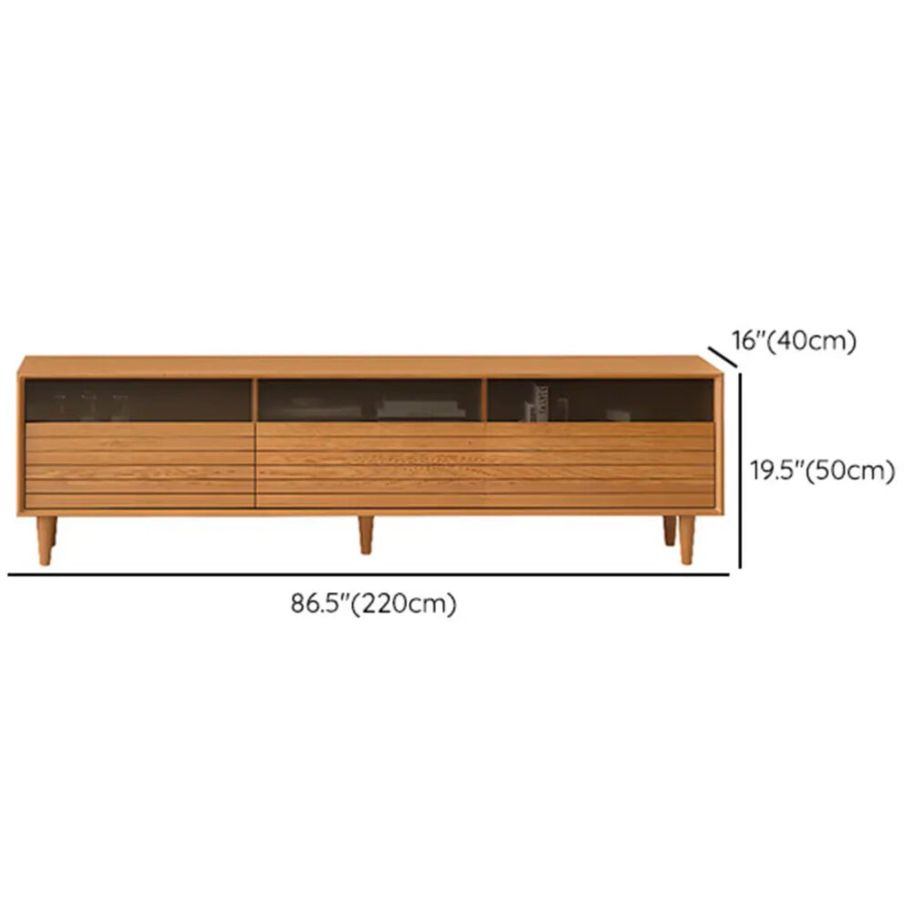 The Asher Cherry TV Stand