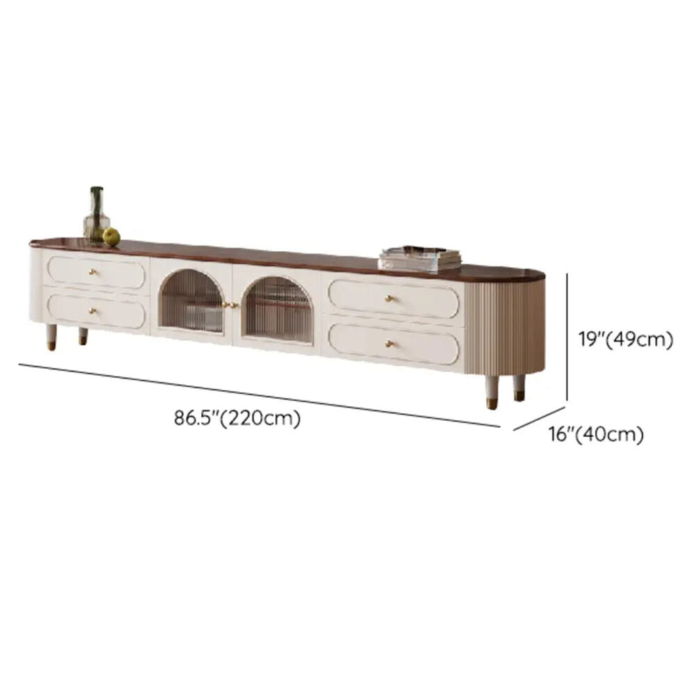 scandinavian-wooden-tv-stand-with-cabinet-drawers-15 The Koda Natural Wood TV Stand