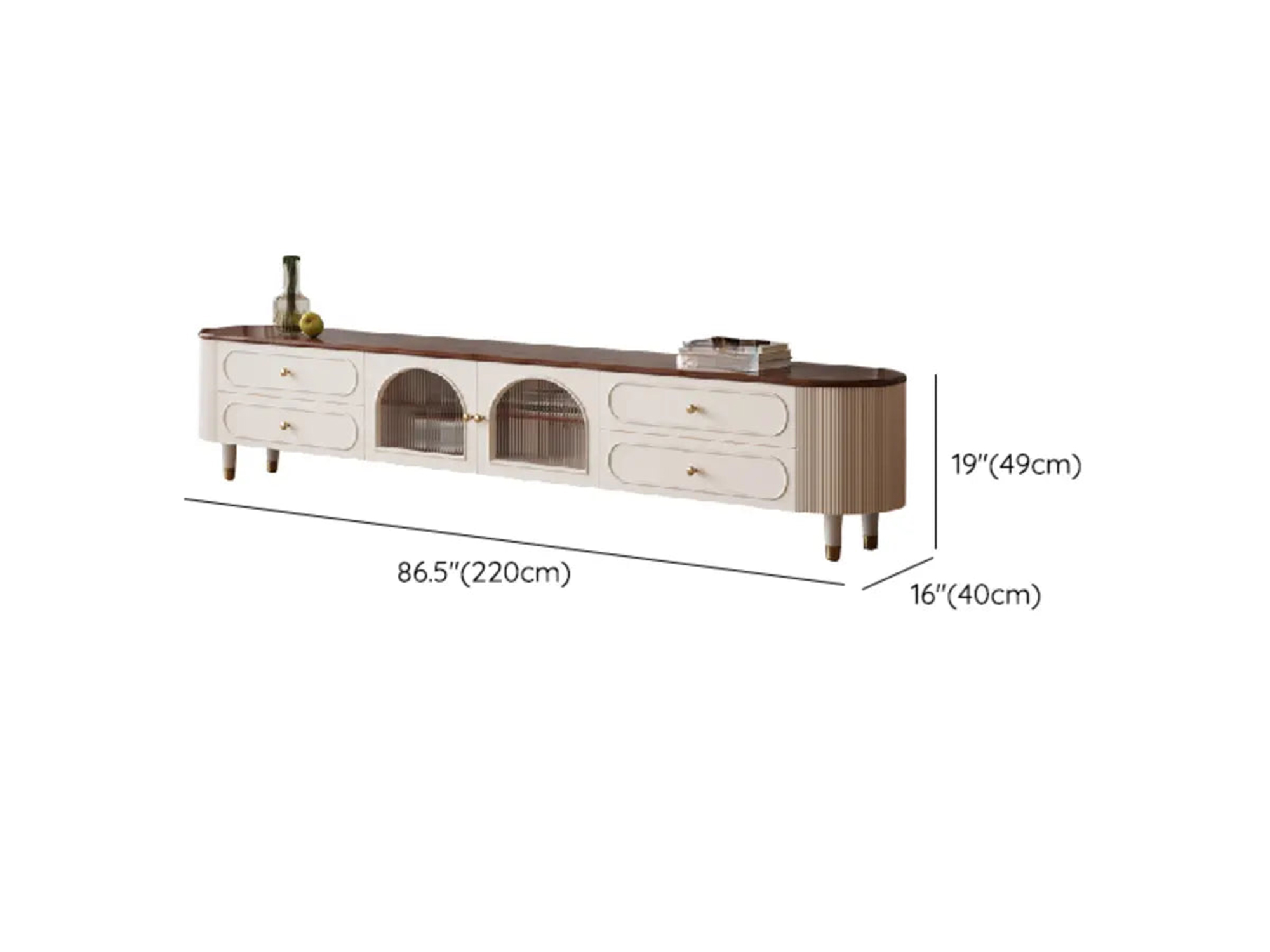 scandinavian-wooden-tv-stand-with-cabinet-drawers-15 The Koda Natural Wood TV Stand
