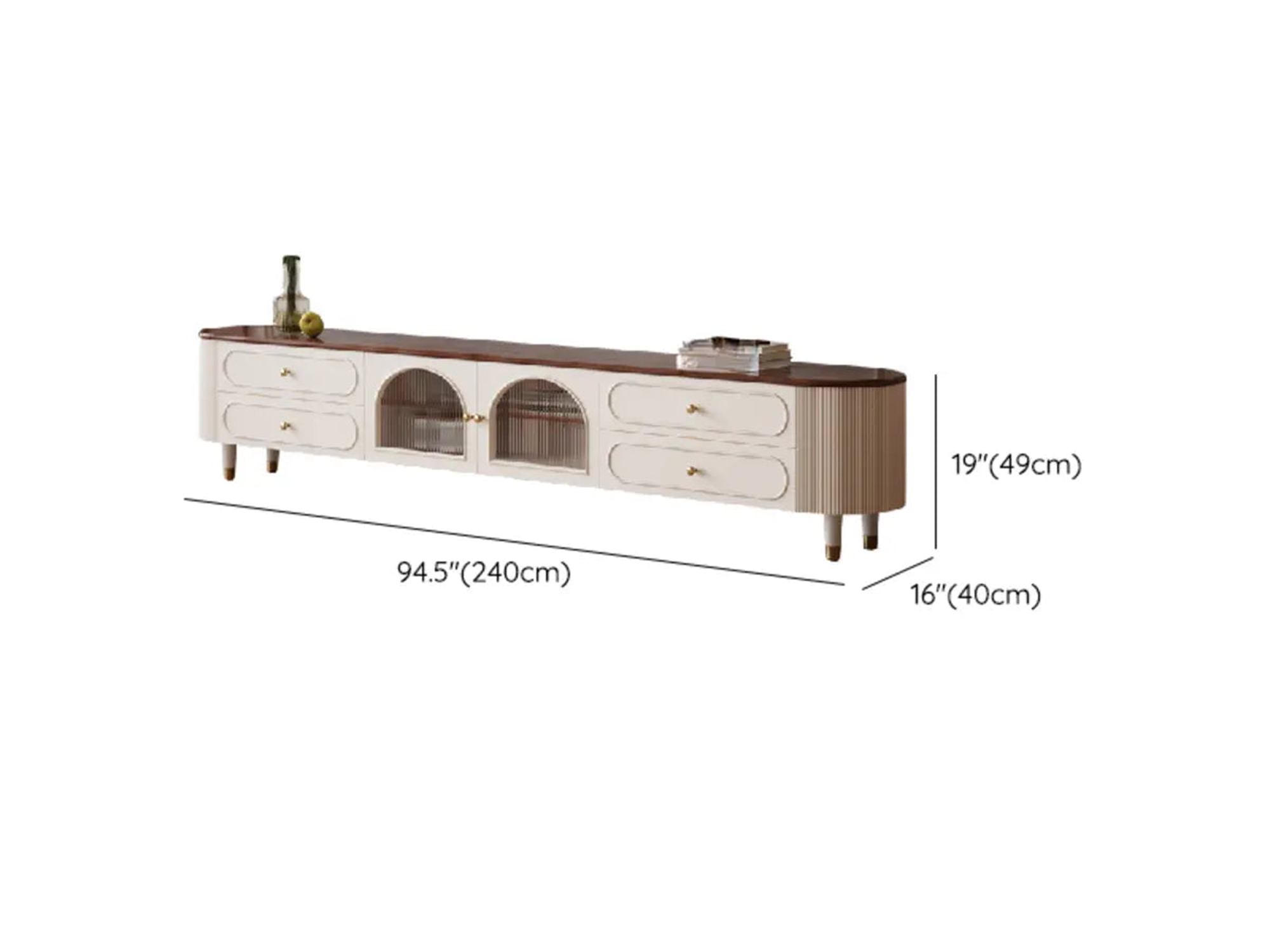 scandinavian-wooden-tv-stand-with-cabinet-drawers-16 The Koda Natural Wood TV Stand