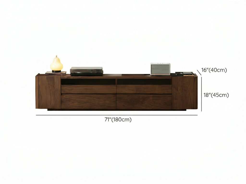 The Asher Solid Walnut Console 相册图 #11 resized