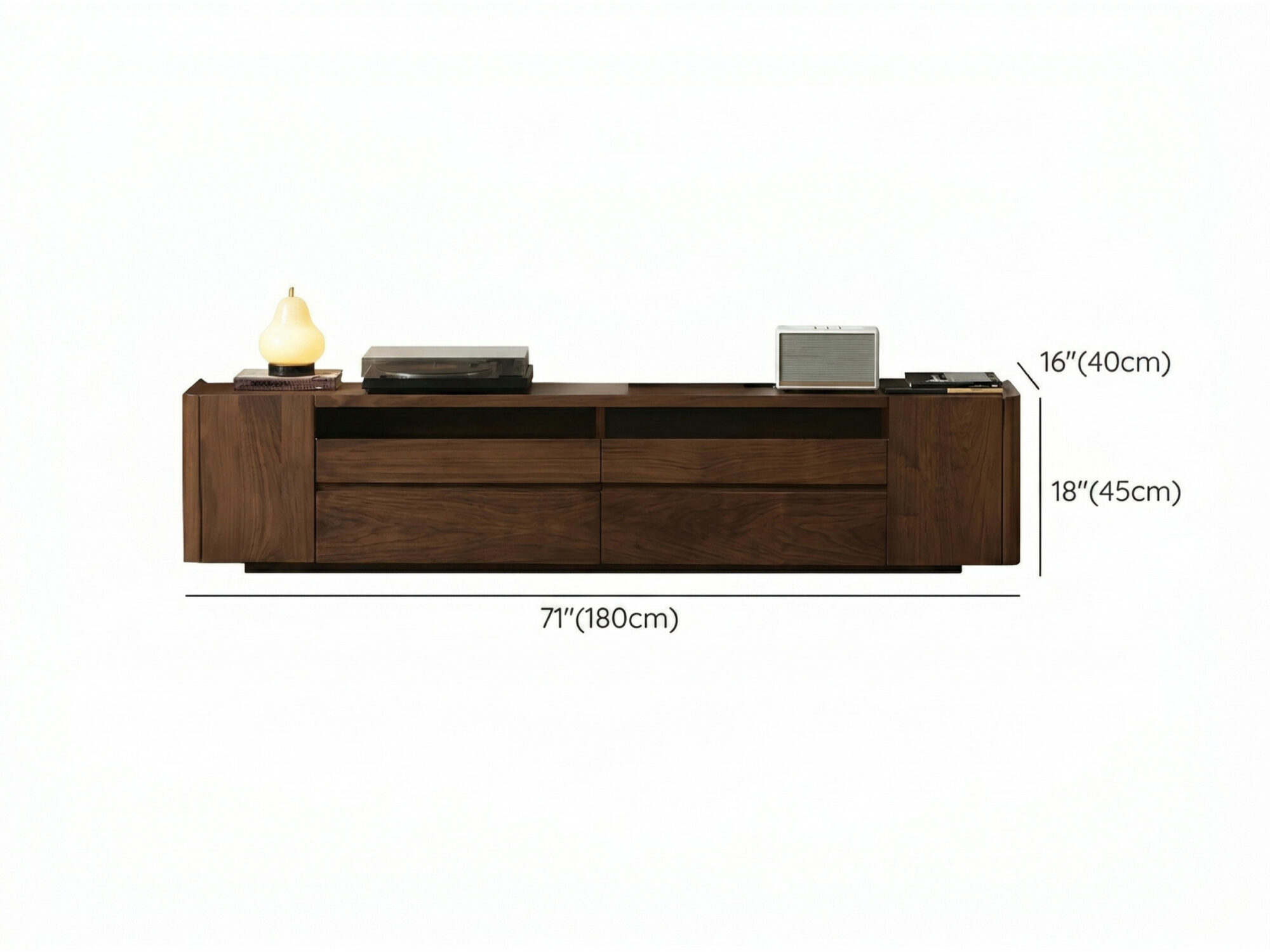The Asher Solid Walnut Console 相册图 #11 resized